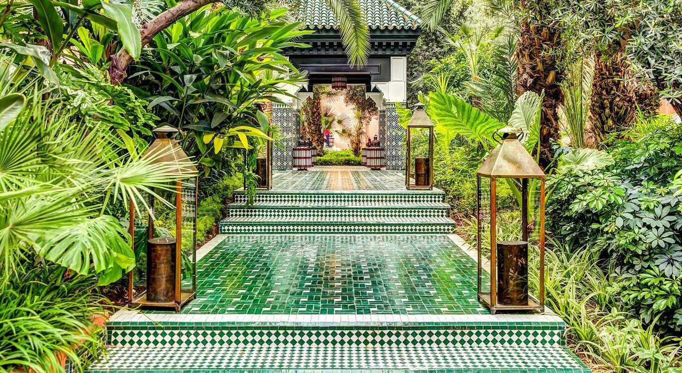 best gardens in Marrakech