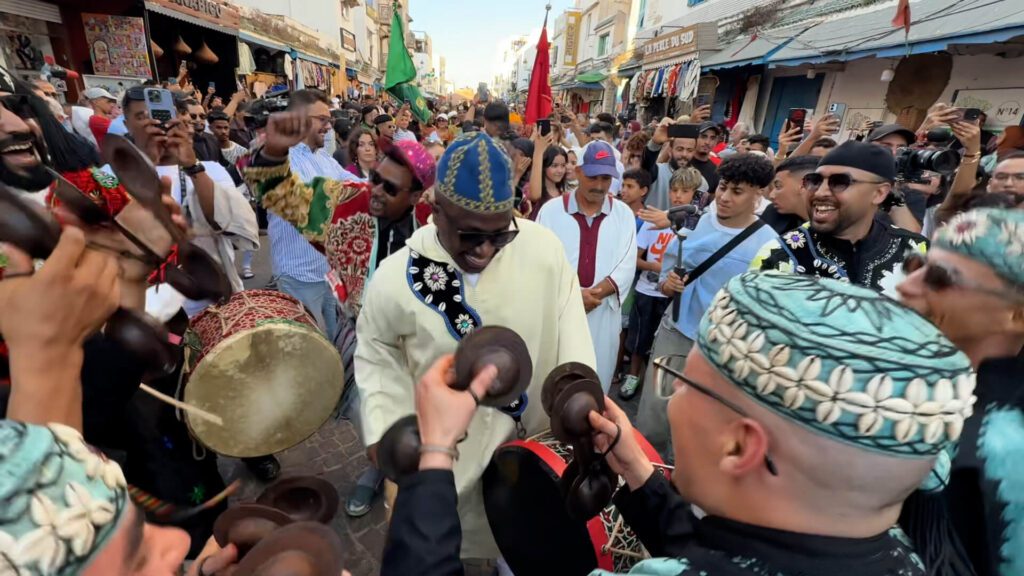 Gnaoua musicians Moroccan cultural tradition