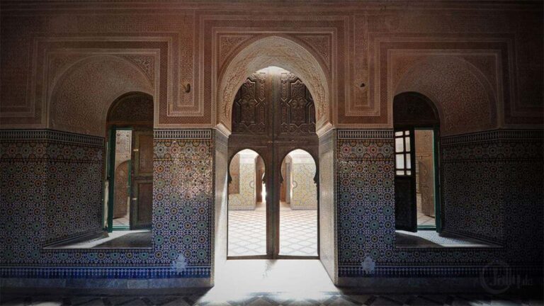 Kasbah rammed earth pise walls Morocco architecture