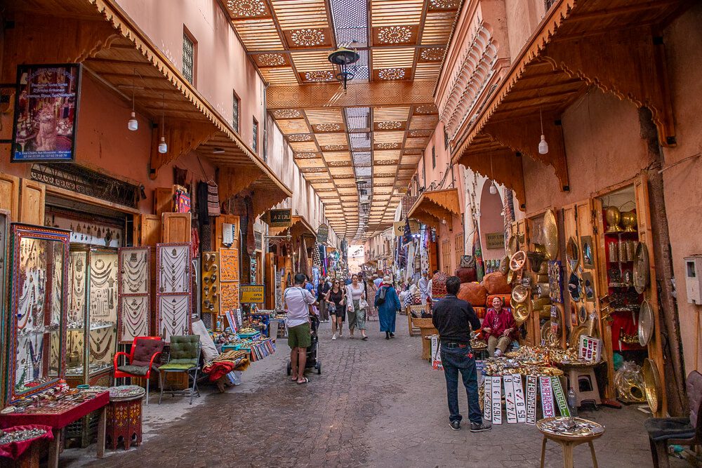 Moroccan Arab heritage Medina Marrakech