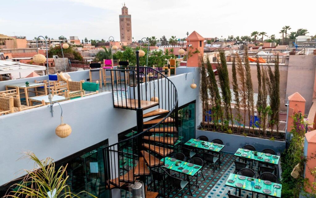 Marrakech travel guide rooftop terrace medina
