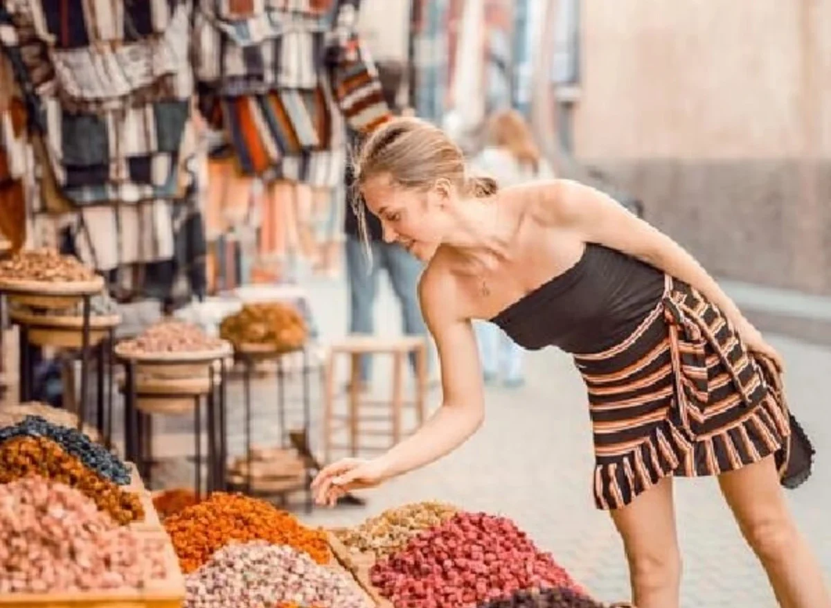 shopping in Marrakech