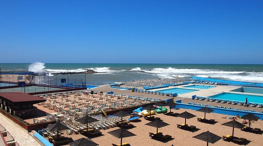 Casablanca Corniche beachfront Ain Diab