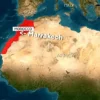 Where is Marrakech located on the map of Morocco
