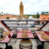 Marrakech vacation rooftop view over the medina