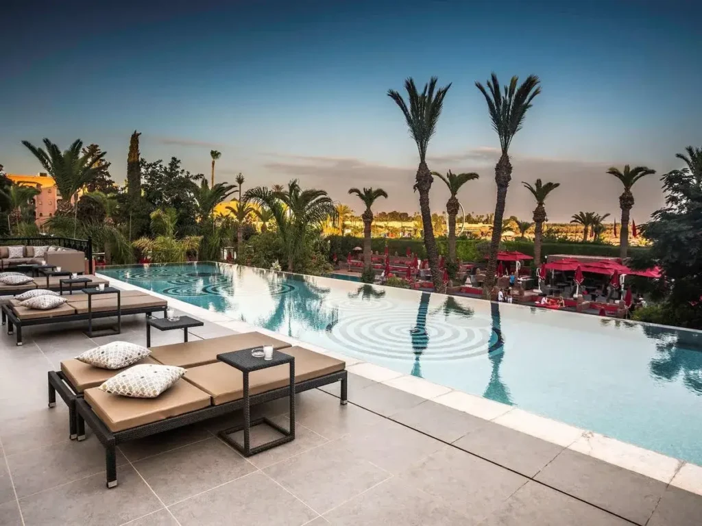 Luxury resort pool day pass Marrakech 2026